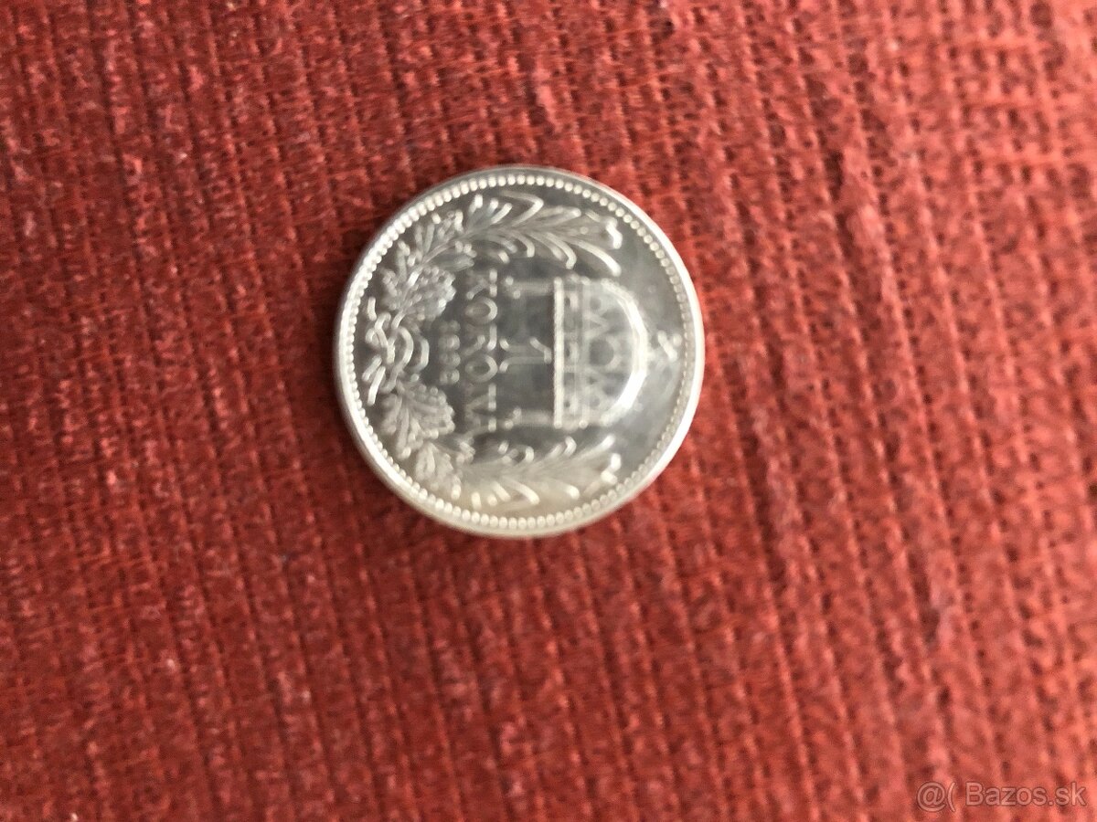 1 koruna RU + KB - 2