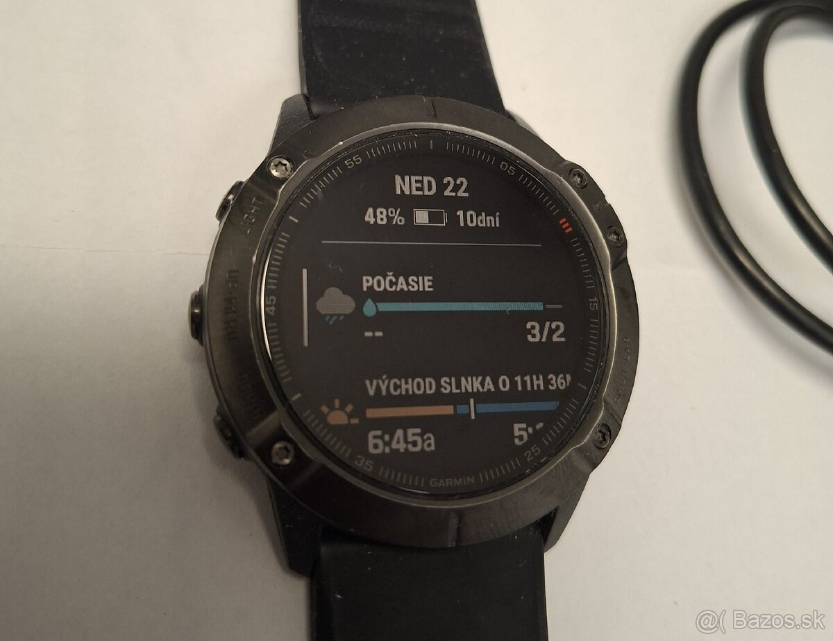 Garmin Fenix 6x sapphire - 2