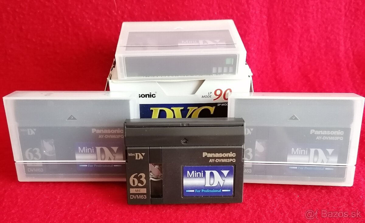 Digitálne MiniDV kazetky - 2