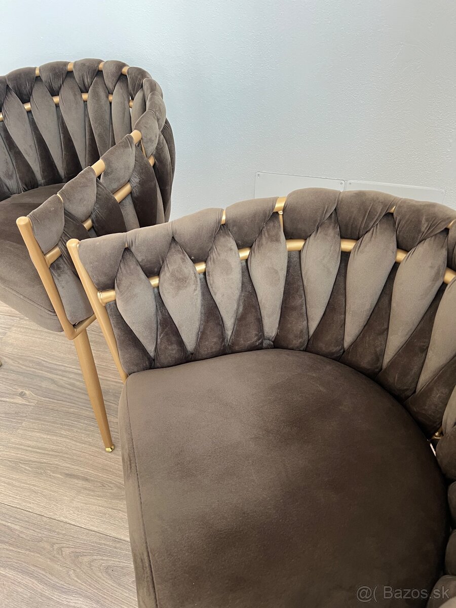 Stoličky v glamour štýle - 2