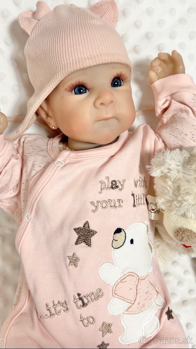 Realistická bábika Alžbetka - 2