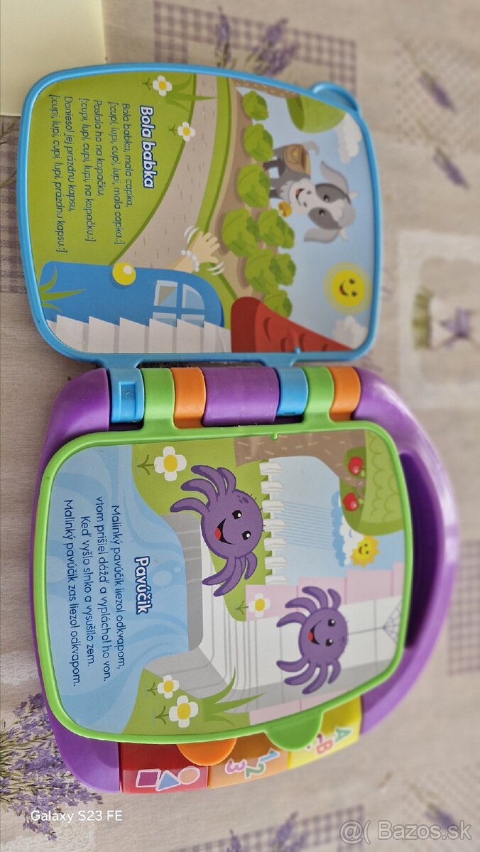 Fisher- Price Knižka s básničkami - 2