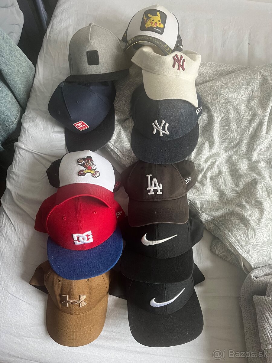 Predám šiltovky – 11 kusov rôznych značiek - 2