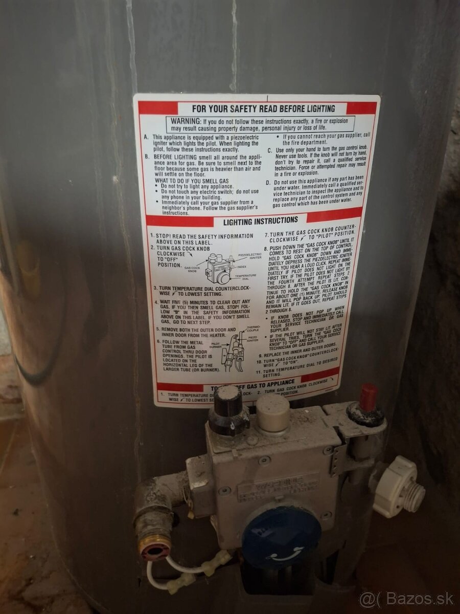 Rheem plynový bojler - 2