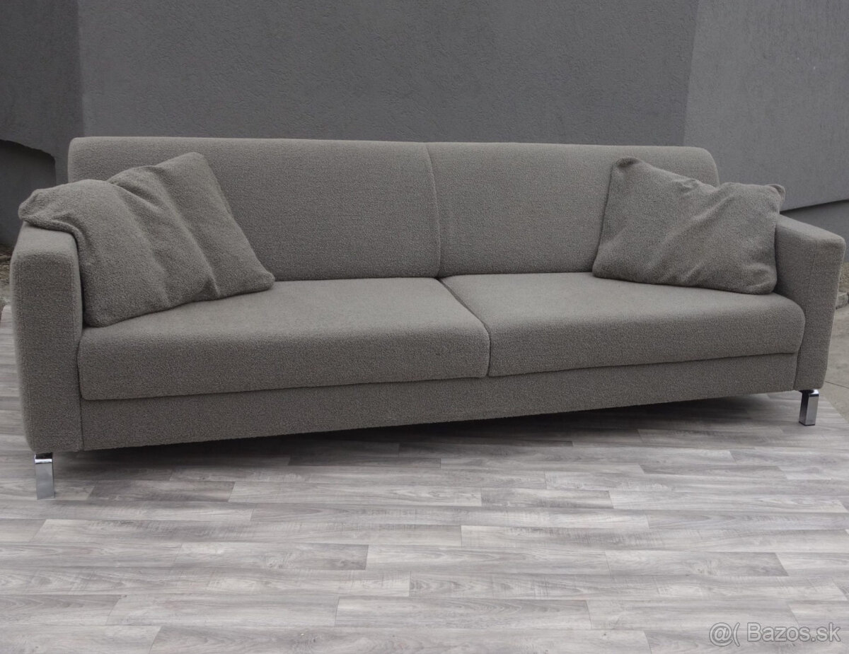 Sedačka sivá – látková . - 2