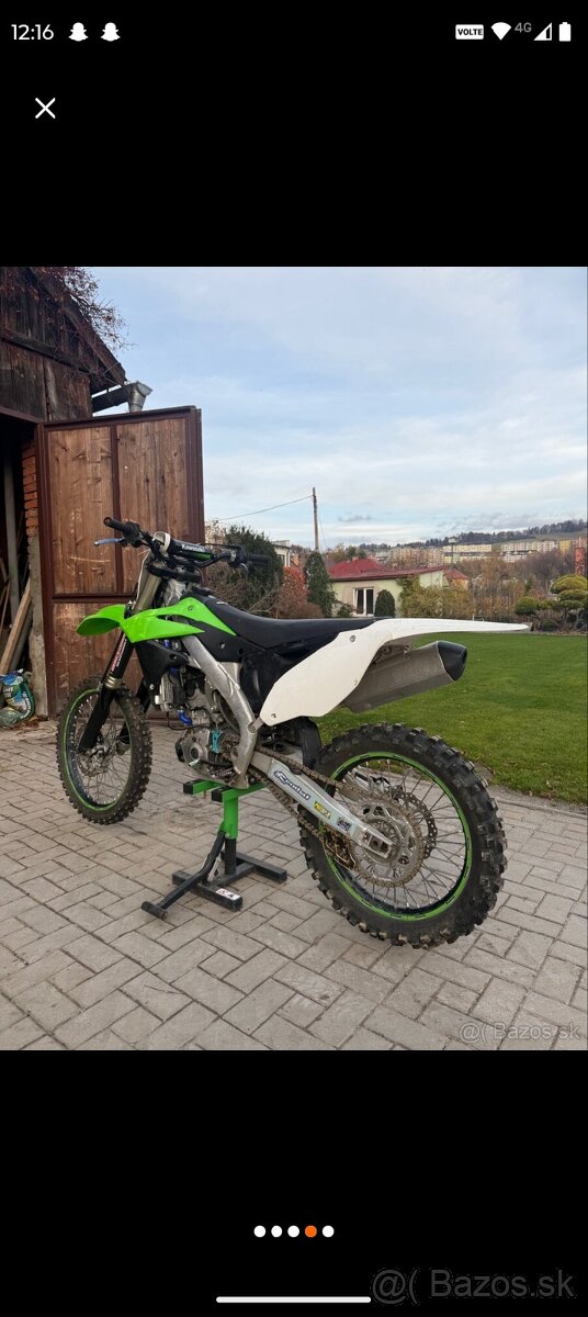 Kawasaki KXf 2014 vstrek