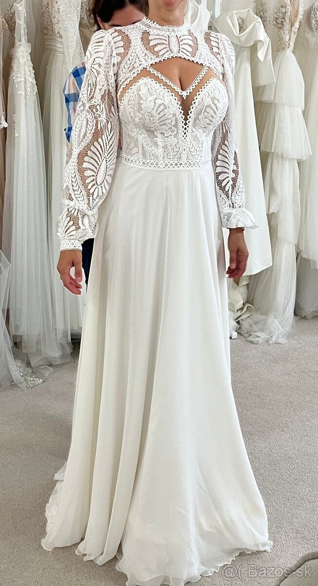 Svadobné boho šaty - 2