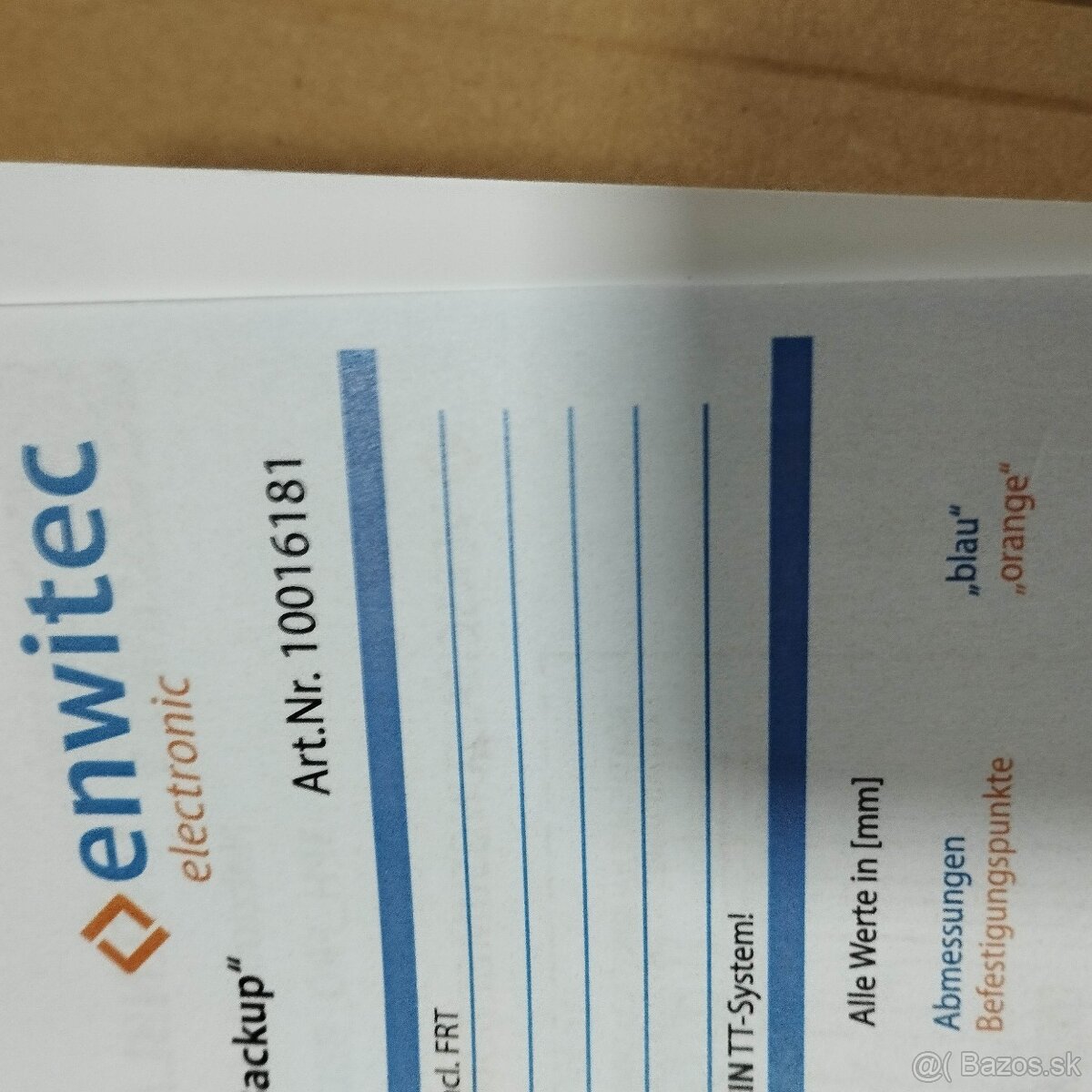 Enwitec sieťová spinacia skriňa k fronius - 2