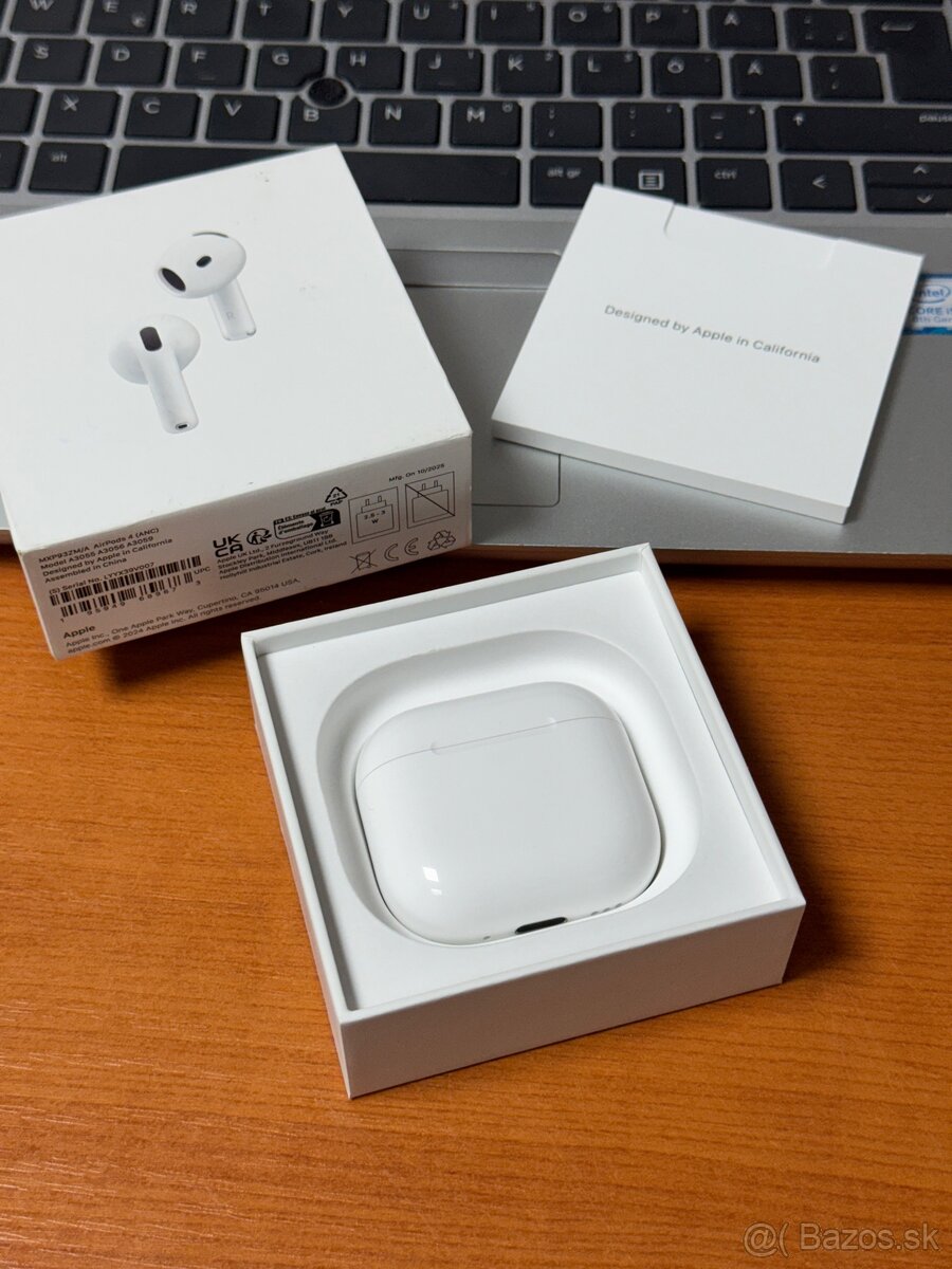 Apple AirPods 4 ANC - nové, rok záruka - 2