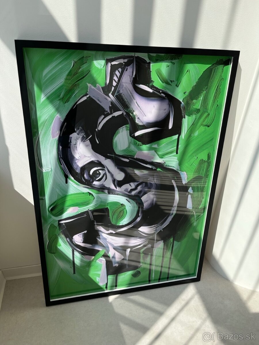 HUSTLE - Vytlaceny obraz - najvyssia kvalita tlace - 2