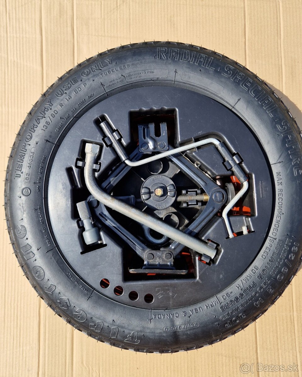 Dojazdové koleso R14 Fiat Punto - 2