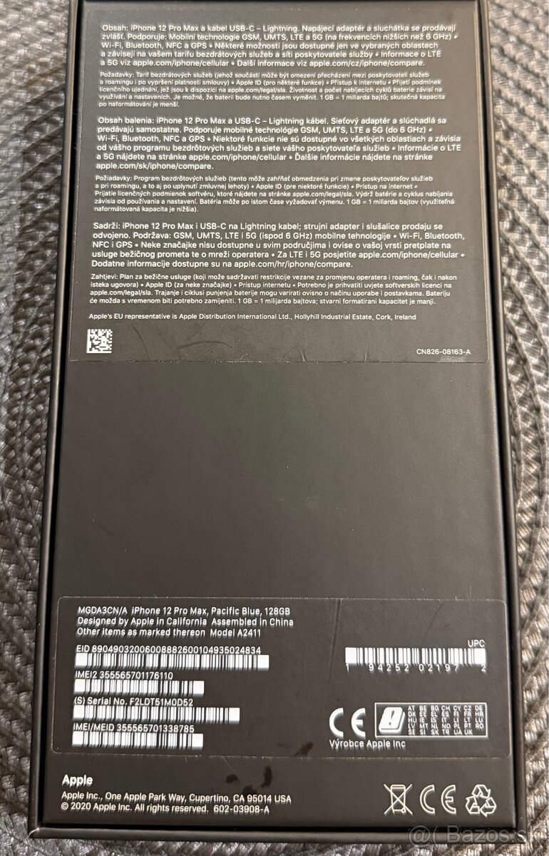 iPhone 12 Pro Max 128 GB Pacific Blue - 2