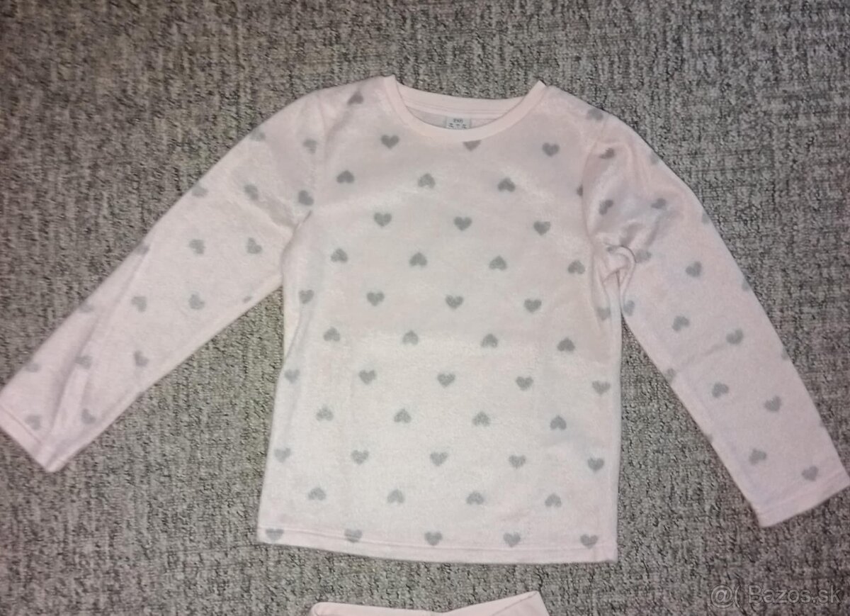 Dievčenské flisové pyžamká - 2