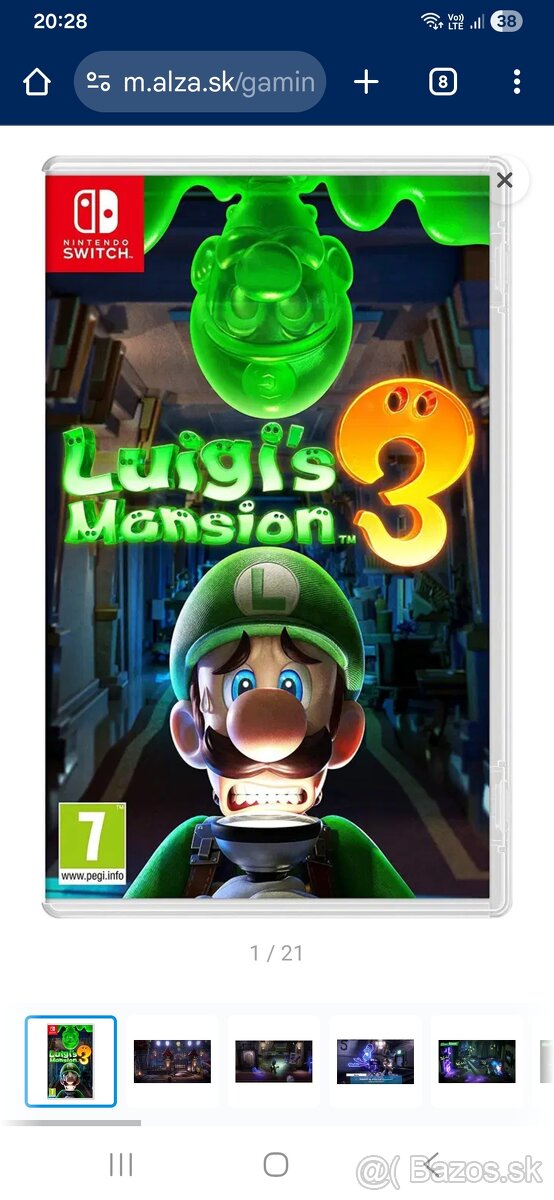 Predám hernú konzolu NINTENDO SWITCH – OLED MODEL - 2