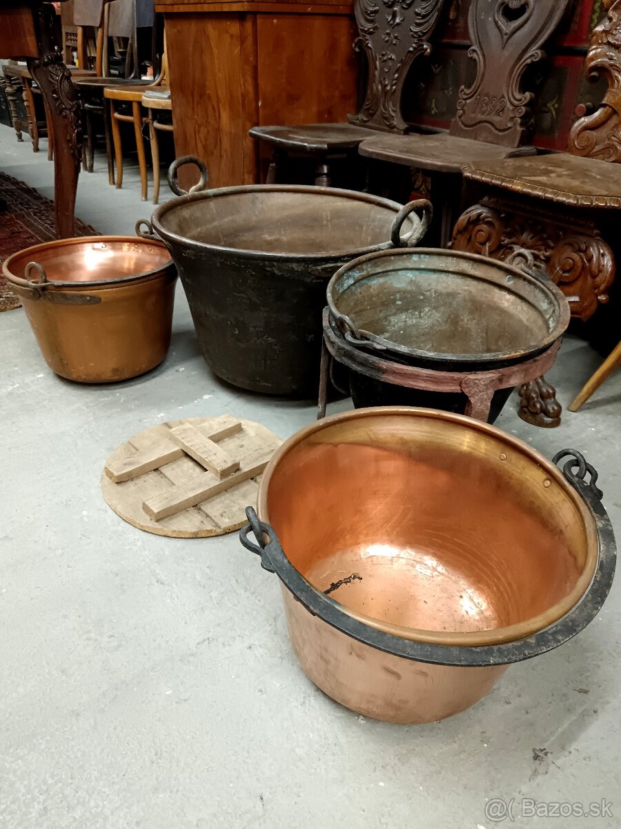 Staré medené kotle - 2