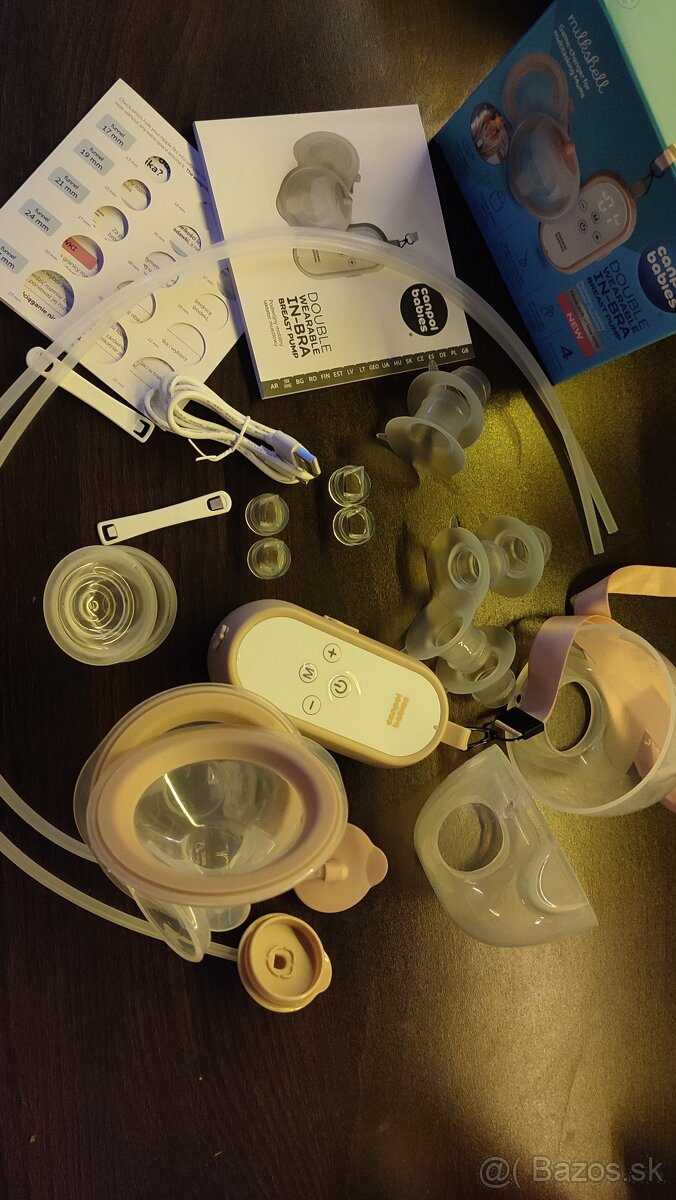 Canpol babies elektricka odsávačka mlieka do podprsenky - 2