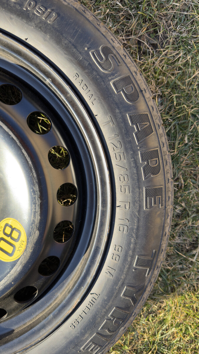 Letne pneumatiky R16 ford focus + rezerva - 2