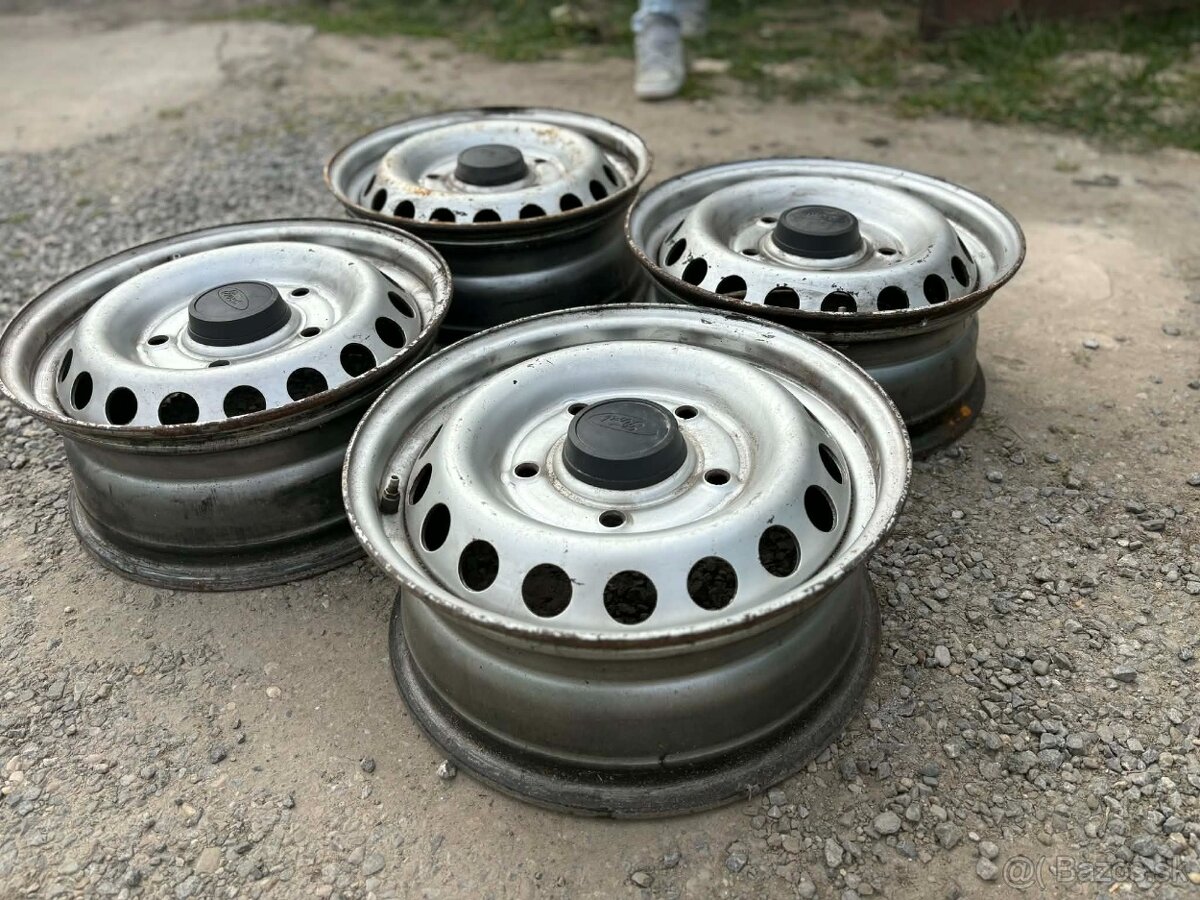 Plechové disky 5x160 r16 originál Ford - 2