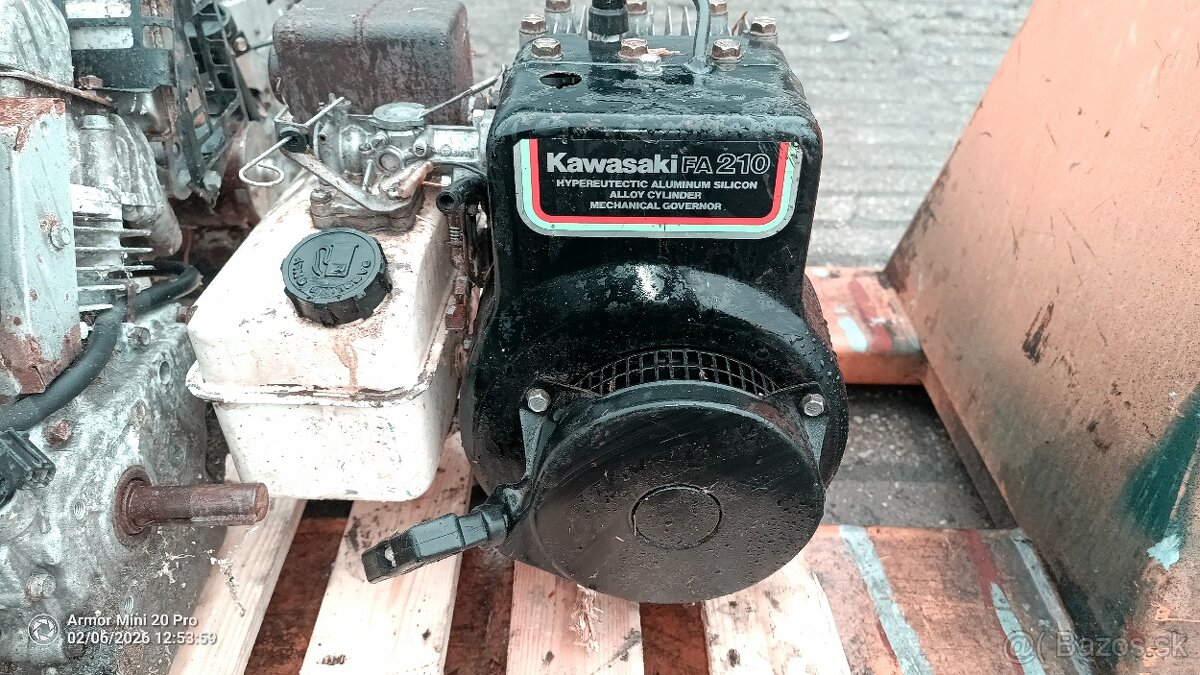 Predám motor Tecumseh 5hp a Kawasaki 5hp - 2