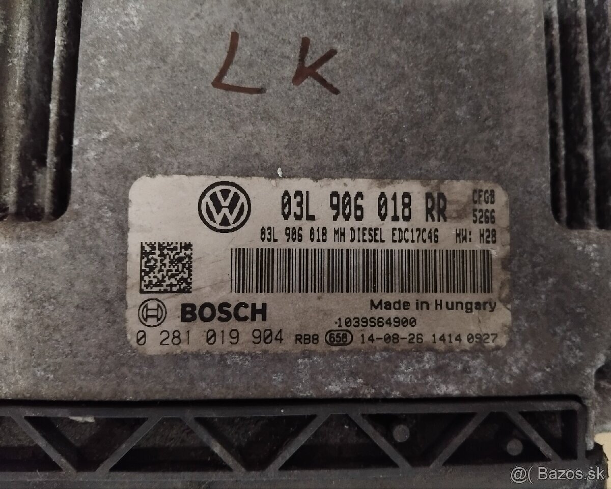 riadiaca jednotka motora 2.0TDI 125kW - 2