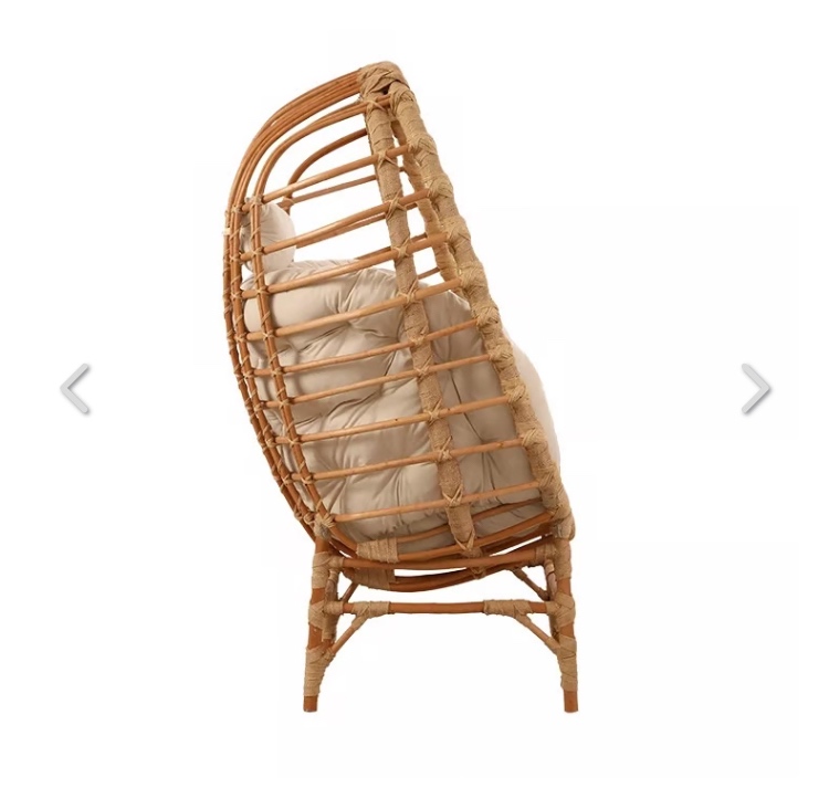 Kreslo kokón Gardins II prírodná farba - 2