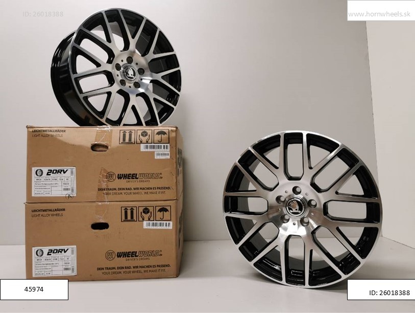 Škoda Kodiaq, Vw Eos alu disky 7,5x17 5x112 ET35 1201 - 2