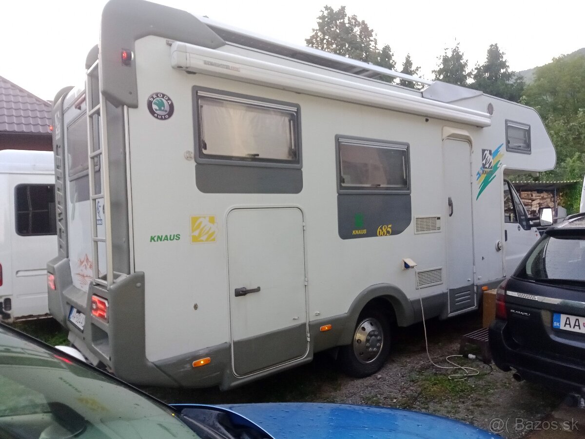 Karavan Fiat Ducato Knaus 685. Vymenim. - 2