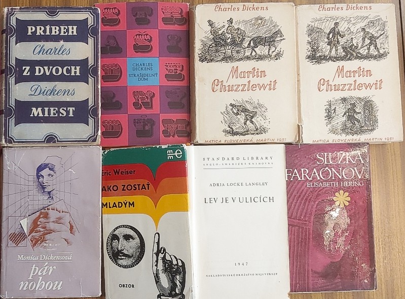 ZAHRANIČNÍ AUTORI-DICKENS, SVETOVÁ KLASIKA A iné... - 2
