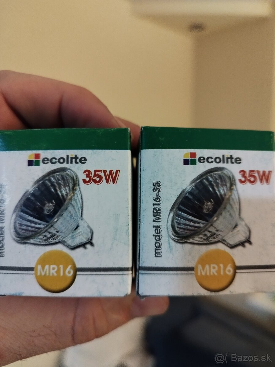 ecolrte 35w mr16 žiarovky - 2