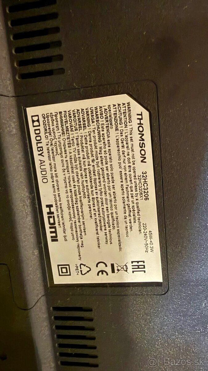 Thomson 32HC3206 - 2