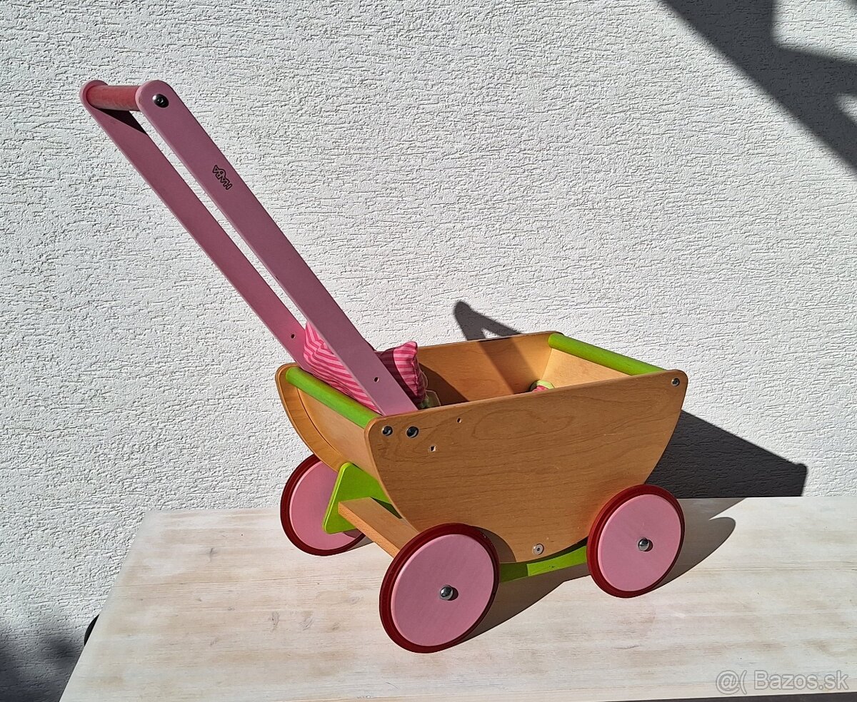 Detský drevený kočík HABA - 2