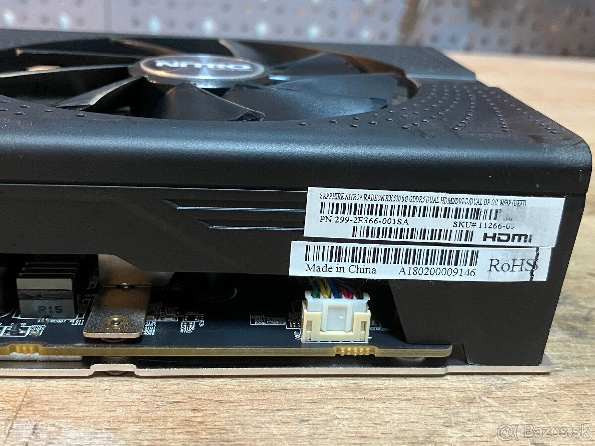 Sapphire NITRO+ Radeon RX570 - 8GB - 2