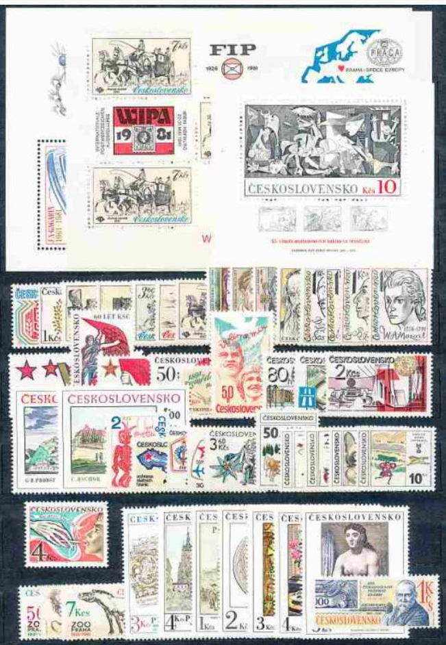 Známky Československa II: 1980-1992 - 2