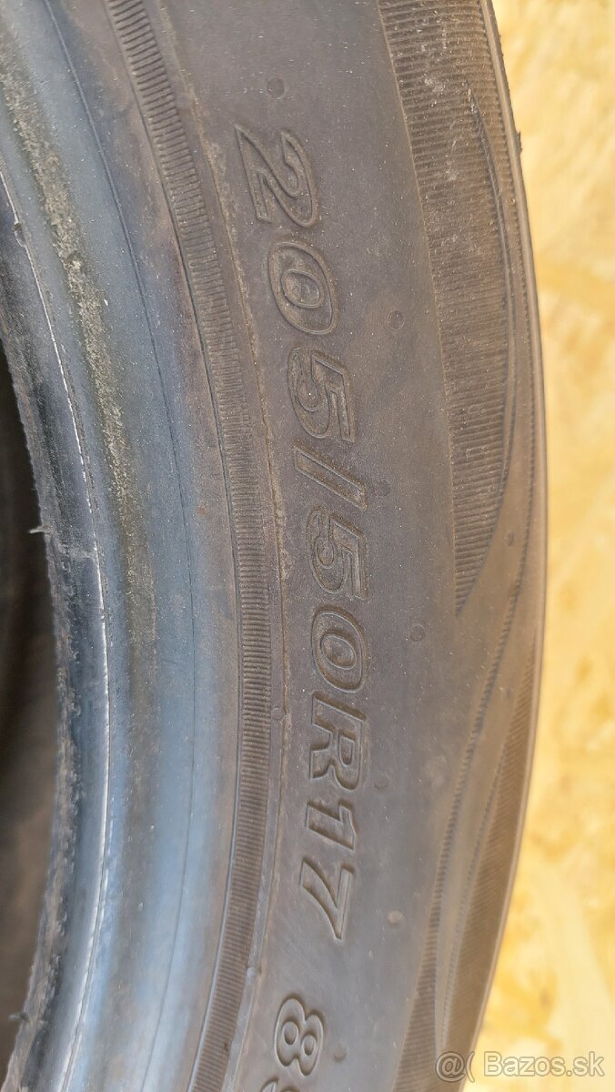 4ks letné 205/50 r17 - 2
