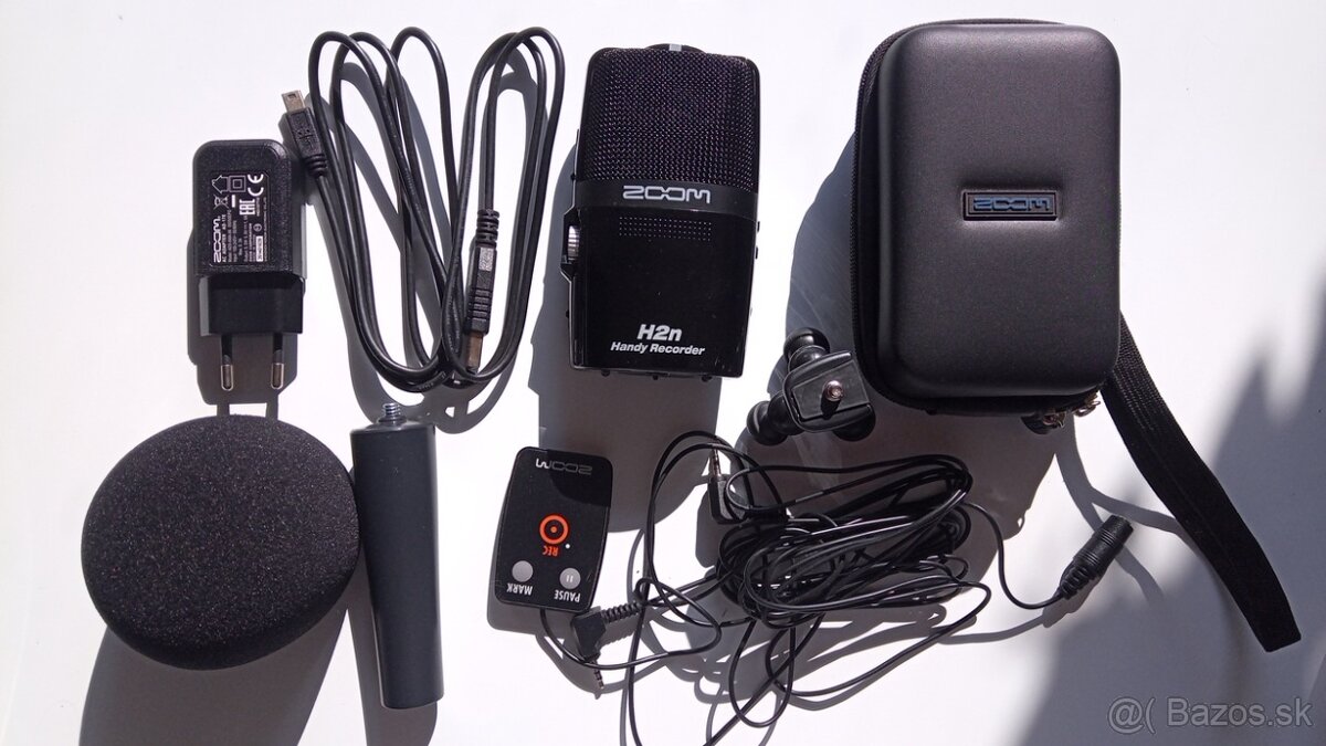 mikrofóny a nahrávanie ZOOM F1 a H2n, LMF-2, SGH-6 + výbava - 2