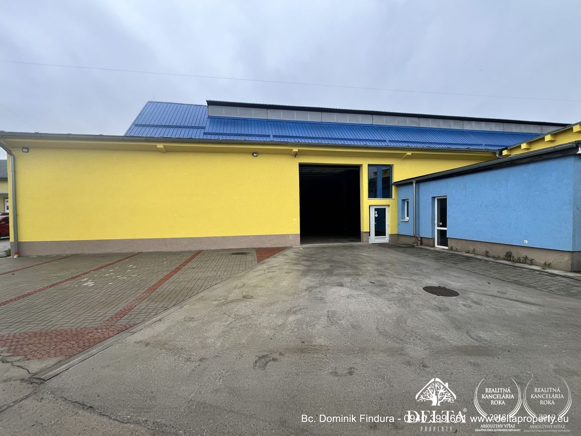 DELTA - Prenájom skladovej haly v Poprade – 250 m², parkovan - 2