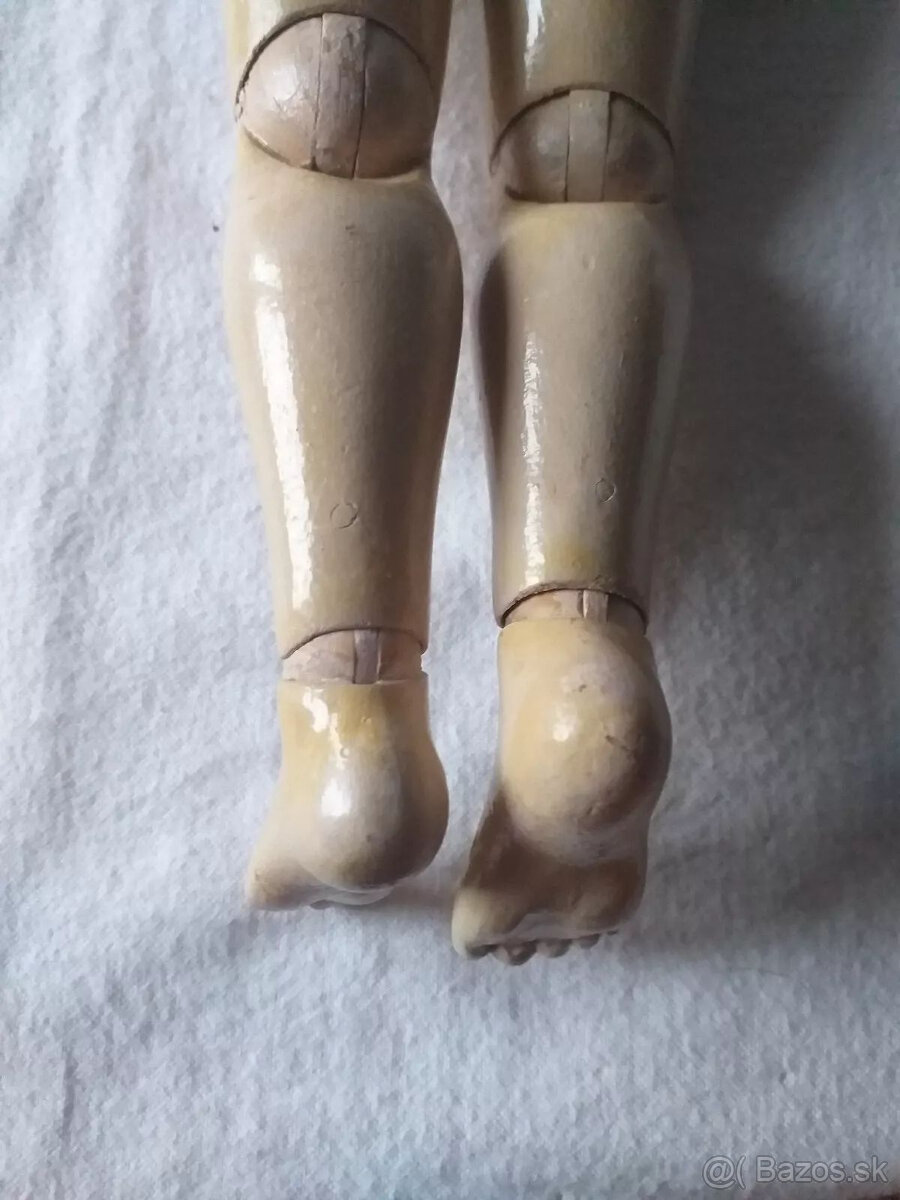Stará bábika na reštaurovanie. Označte pre identifikáciu. - 2