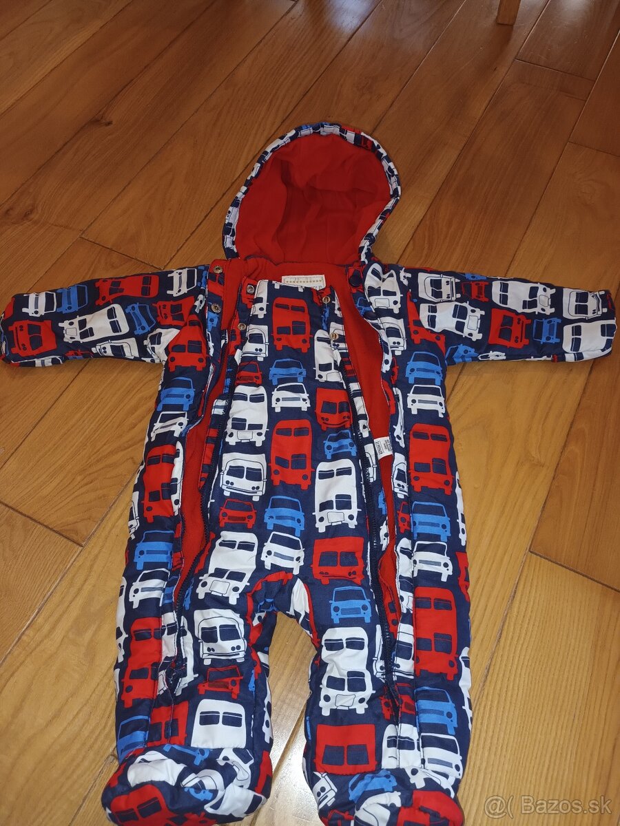 Zimná kombinéza M&S vel. 3-6mesiacov - 2