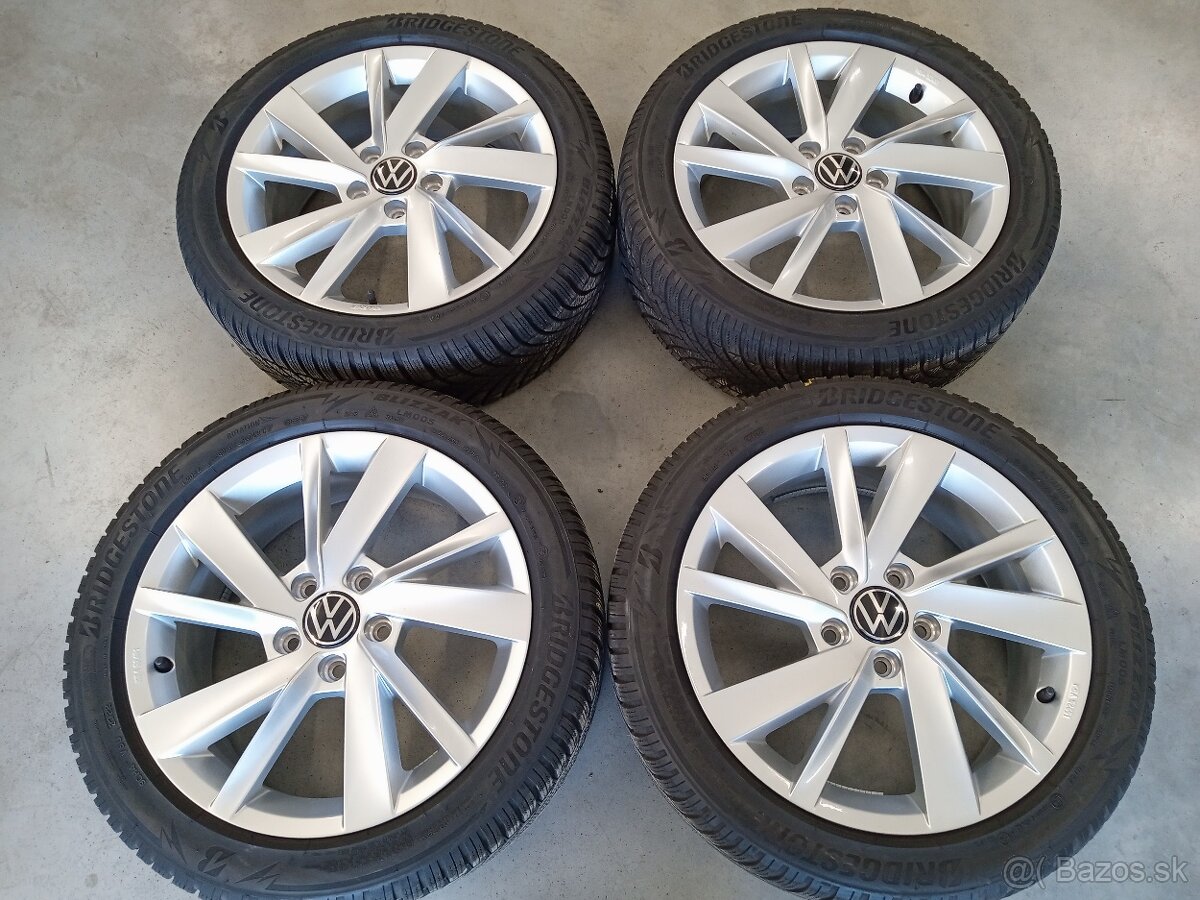 Zimne ALU 5x112 R17 6,5J ET46 Original VOLKSWAGEN GOLF - 2