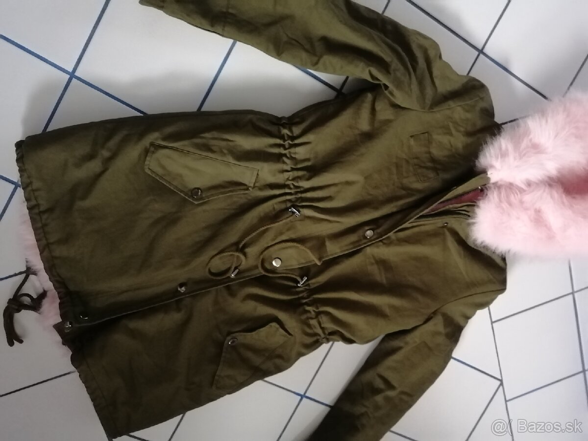 Zimná bunda s kozusinou - 2