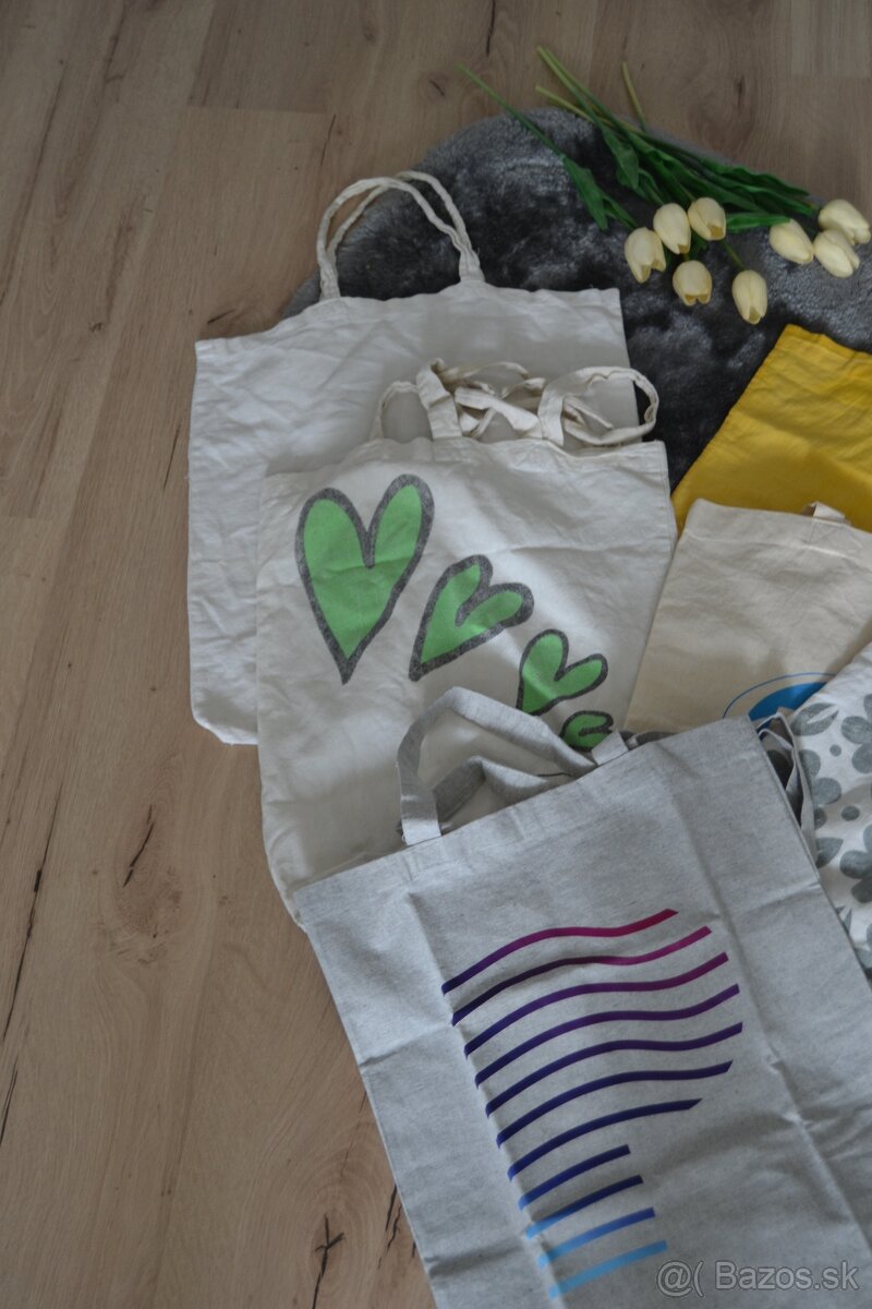 Plátené tašky 6 ks - 2