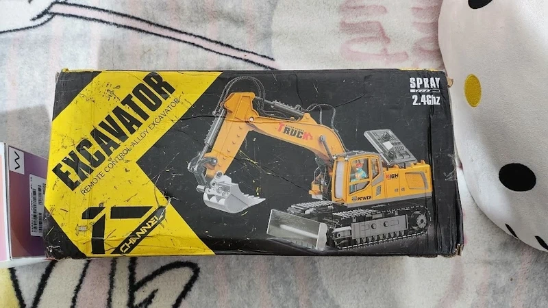 RC Bager - 17 Kanálový Diaľkovo Ovládaný Model s Funkciou St - 2