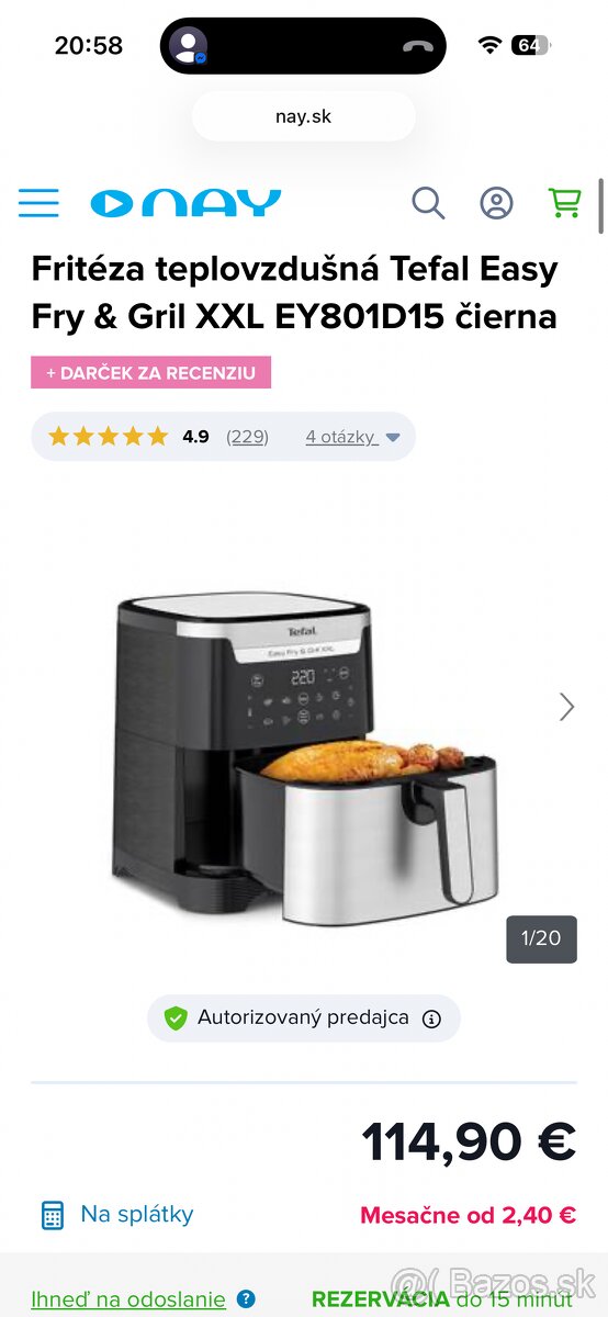 Tefal Easyfry XXL - 2