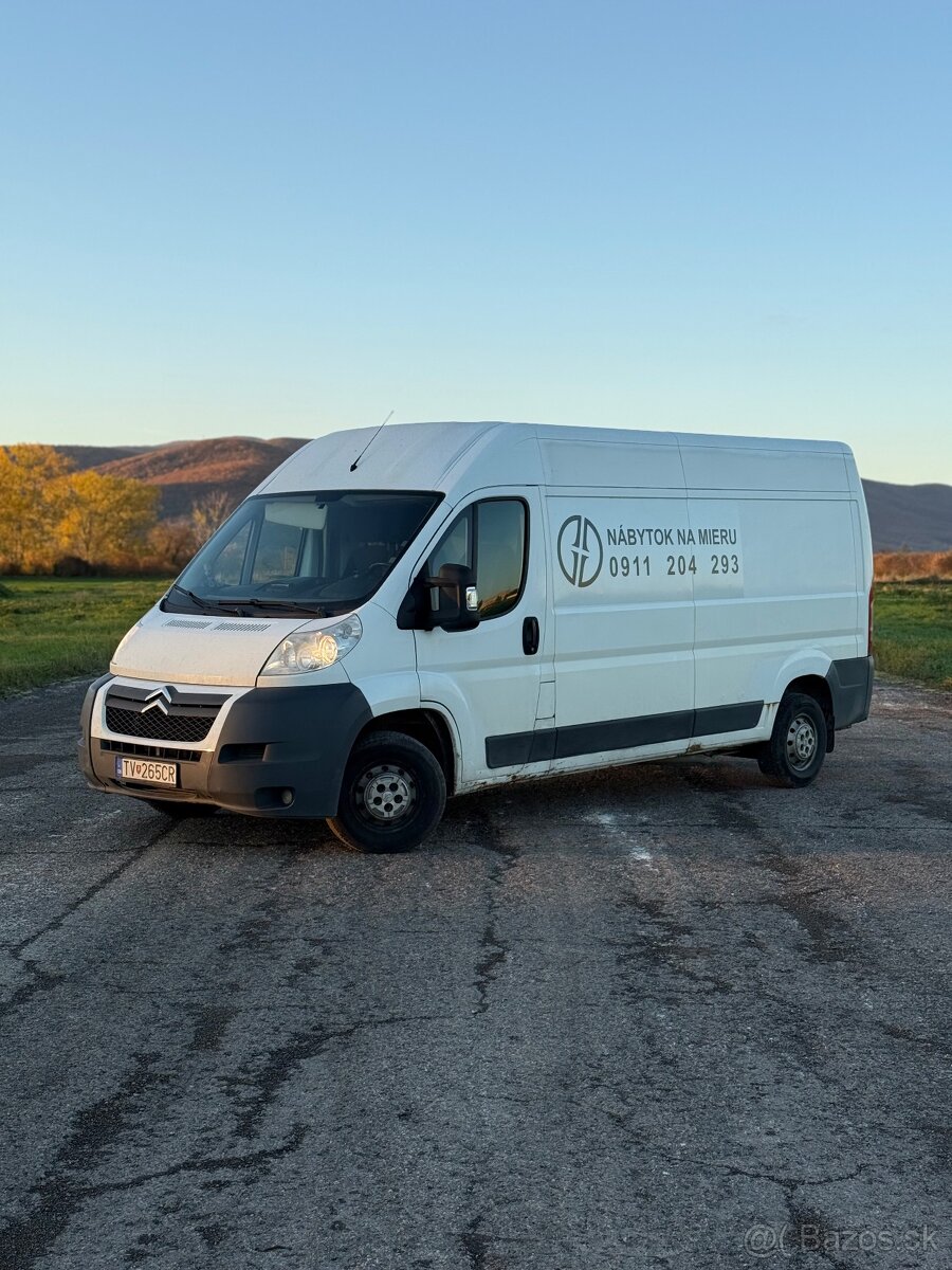 Predám Citroën Jumper 2,2 HDI 96 kW 2014 - 2