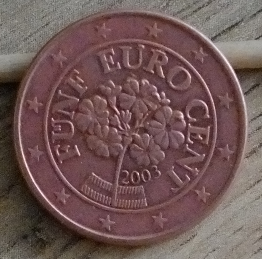 5 eurocent 2003 - 2