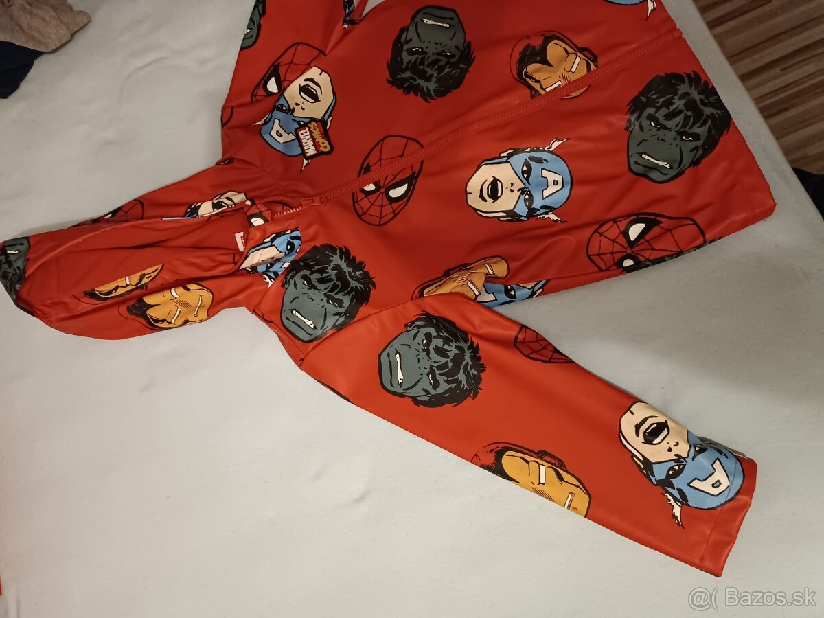 Prechodná bunda Marvel veľkosť 98 a 122 - 2