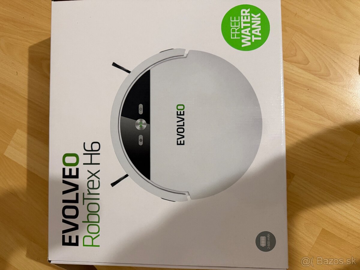 Roboticky vysavac evolveo robotrex h6 biely - 2