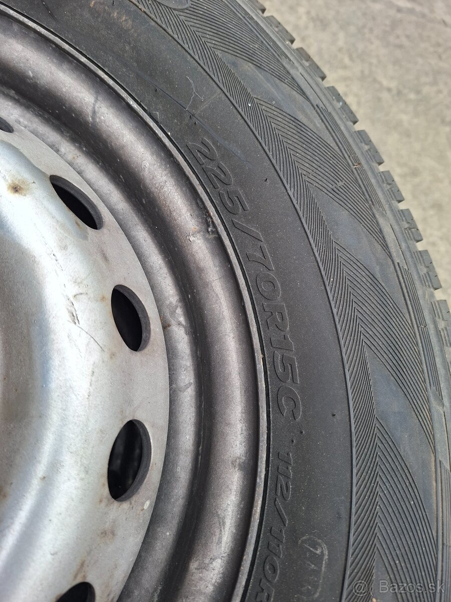 Predám sadu kolies mercedes sprinter vw LT - 2