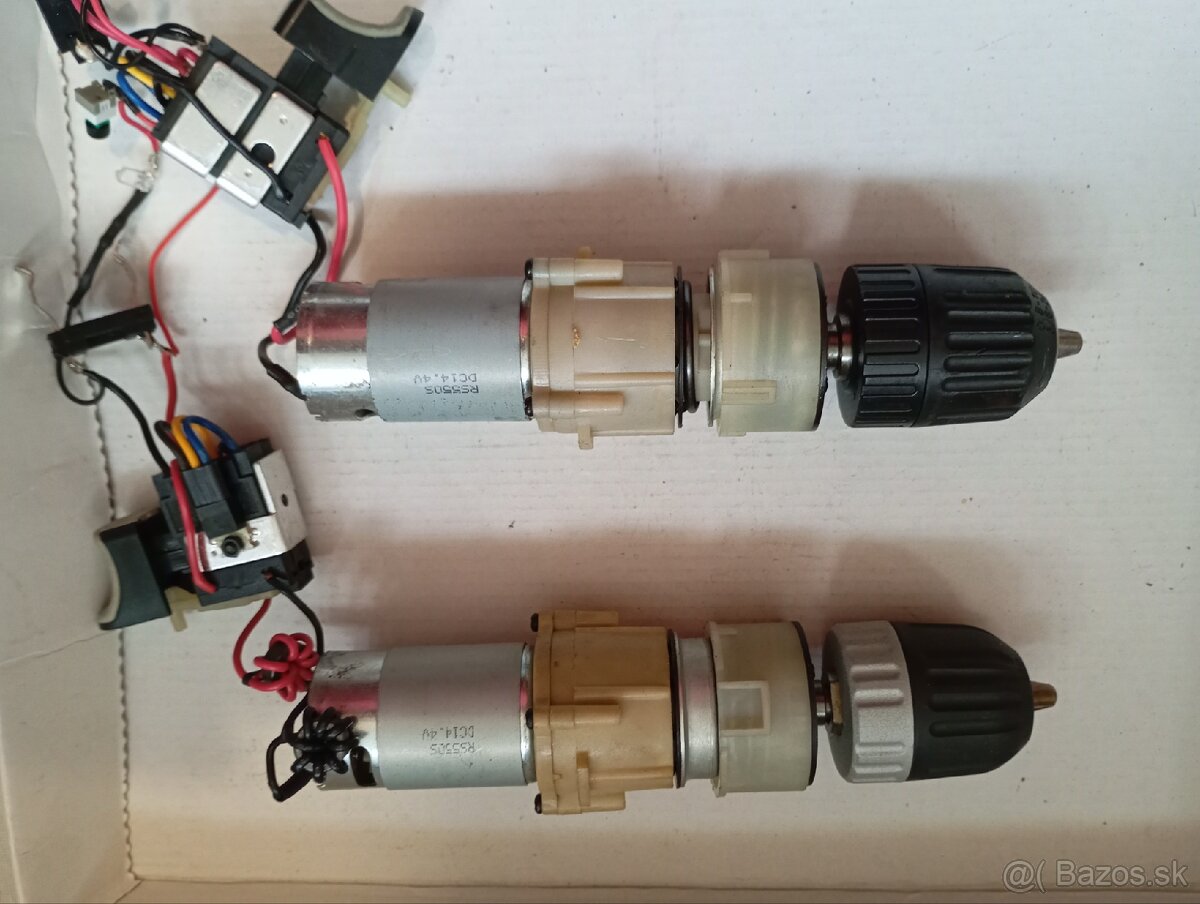 Elektromotorček 12-14,4v - 2