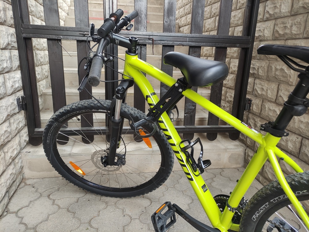 Detská sedačka na bicykel predná - 2